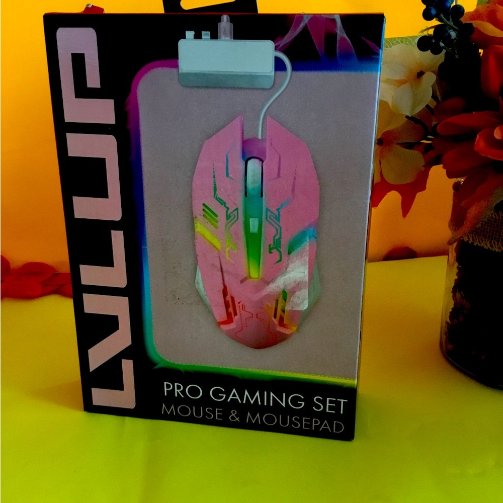 Pro Gaming set mouse and mouse pad
